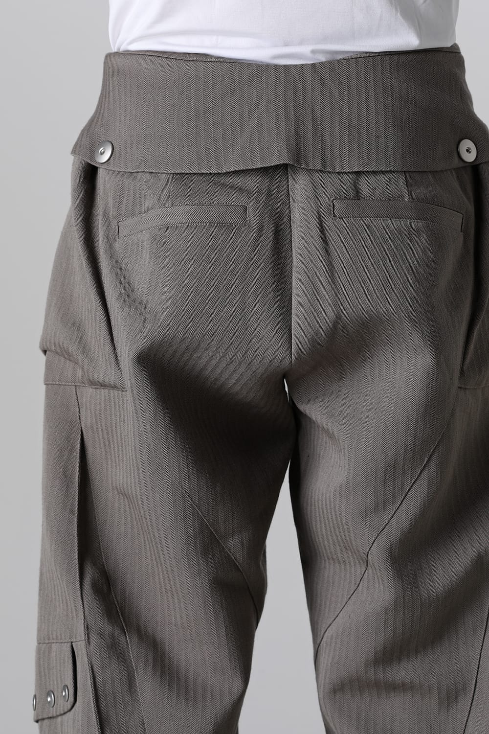 Totem Cargo Trousers Herringbone