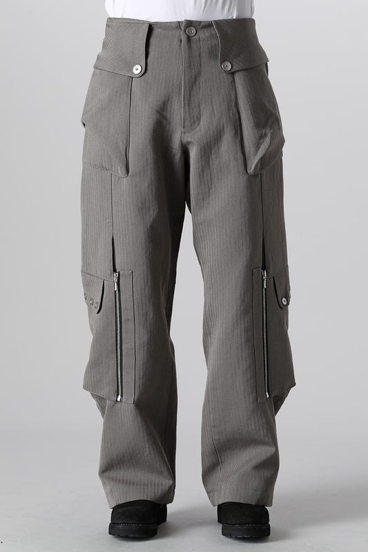 Totem Cargo Trousers Herringbone