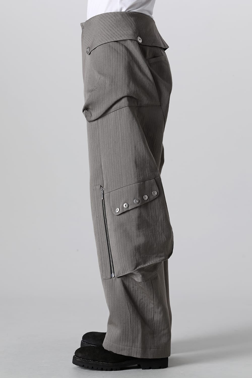 Totem Cargo Trousers Herringbone