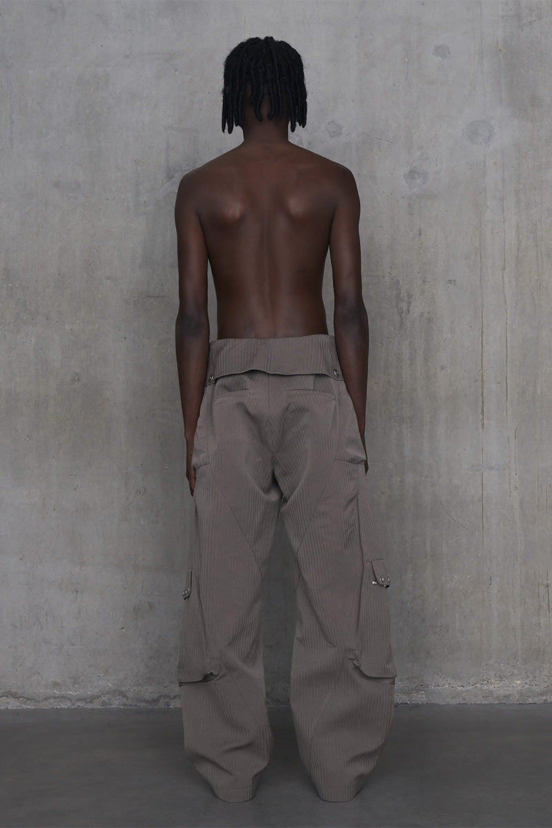 Totem Cargo Trousers Herringbone