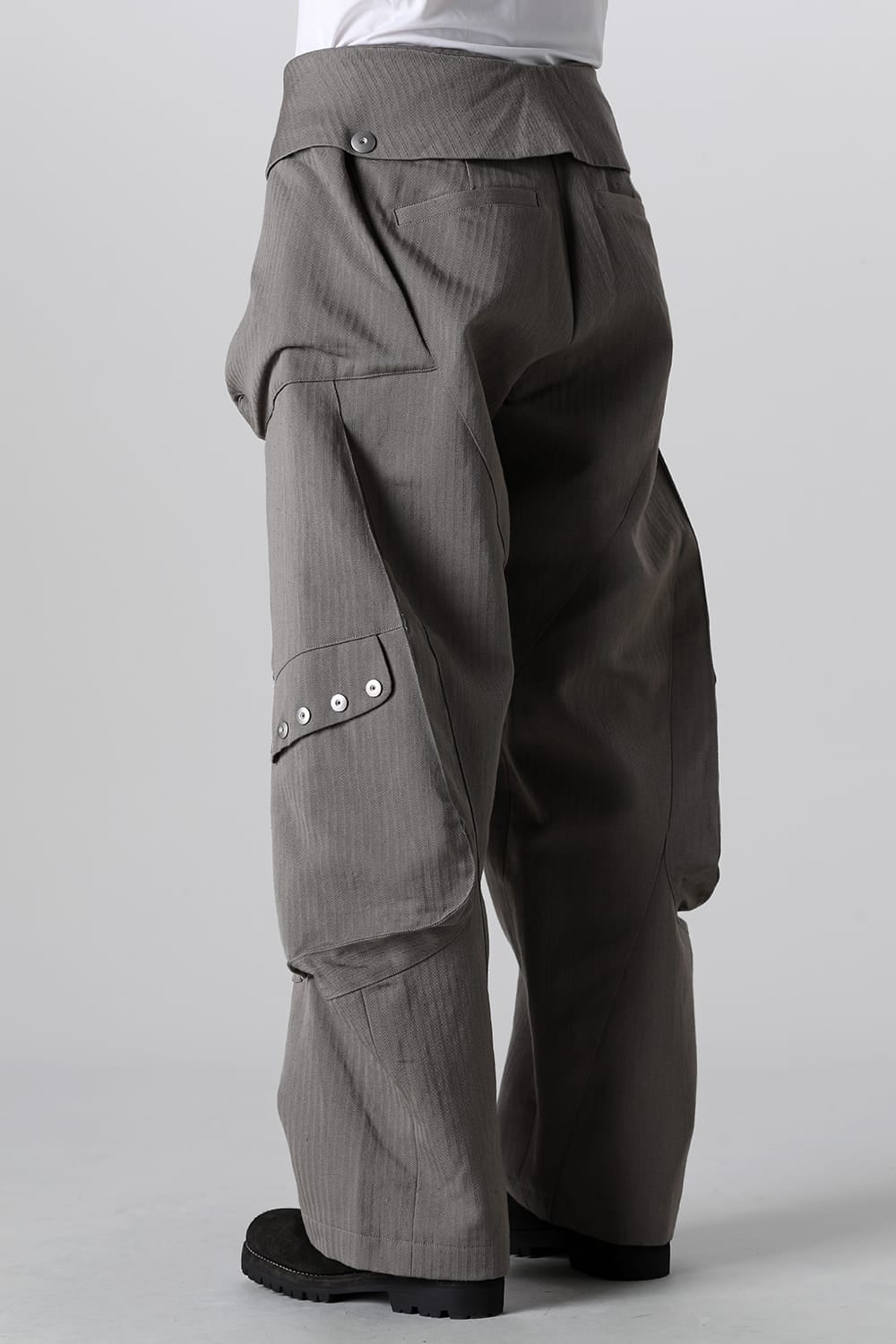 Totem Cargo Trousers Herringbone