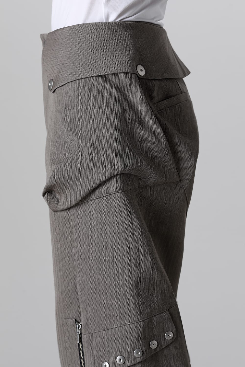 Totem Cargo Trousers Herringbone