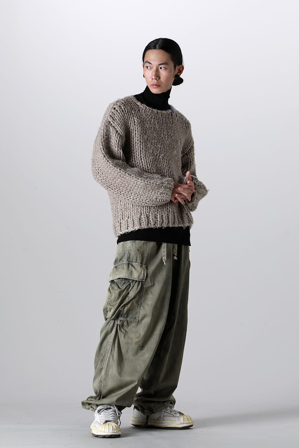 Big Cargo Trousers Khaki