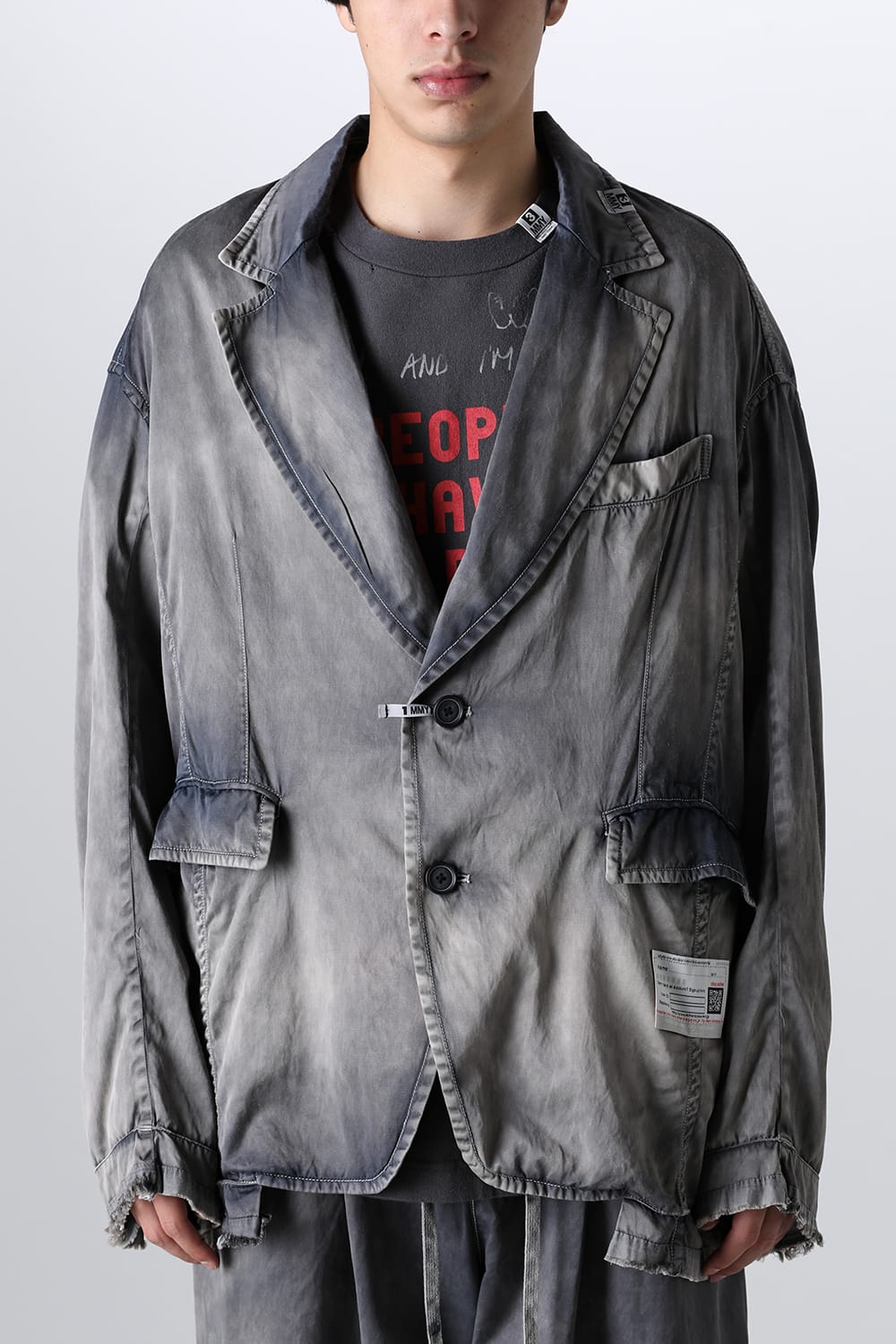 RC TWILL TAILORED JACKET Black