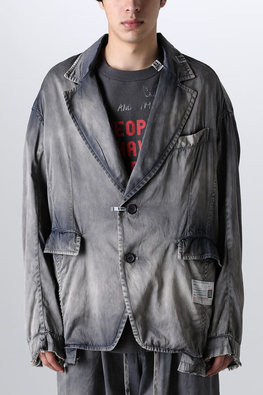 RC TWILL TAILORED JACKET Black