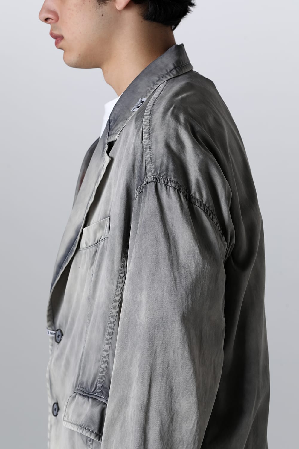 RC TWILL TAILORED JACKET Lt.Gray