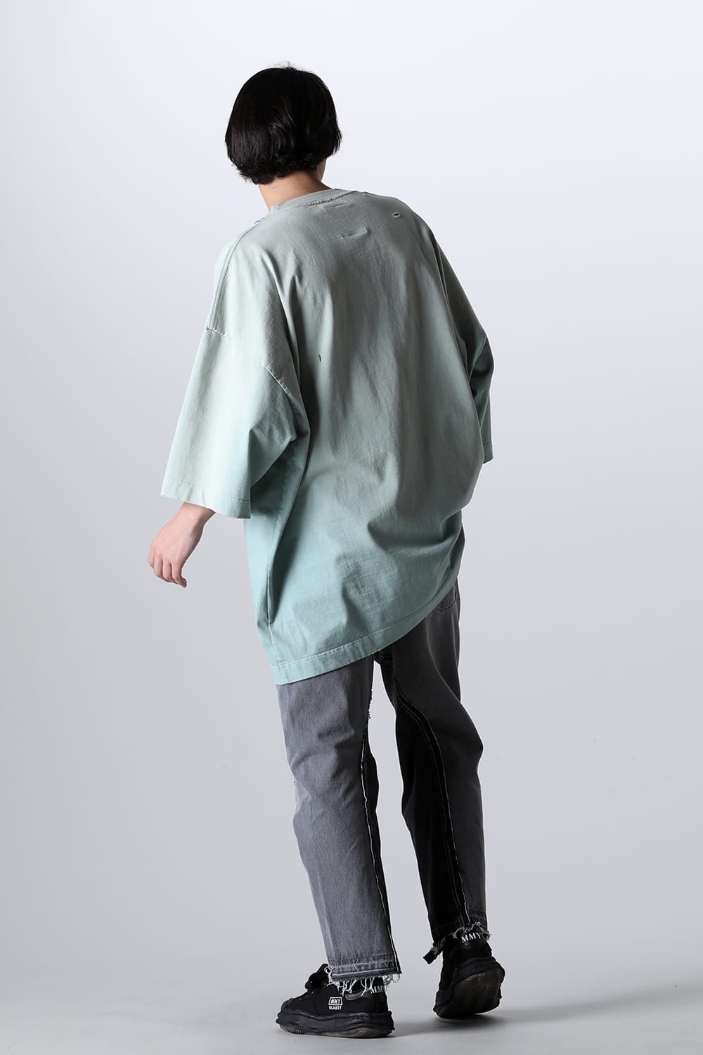 Sunfaded Huge Tee Green