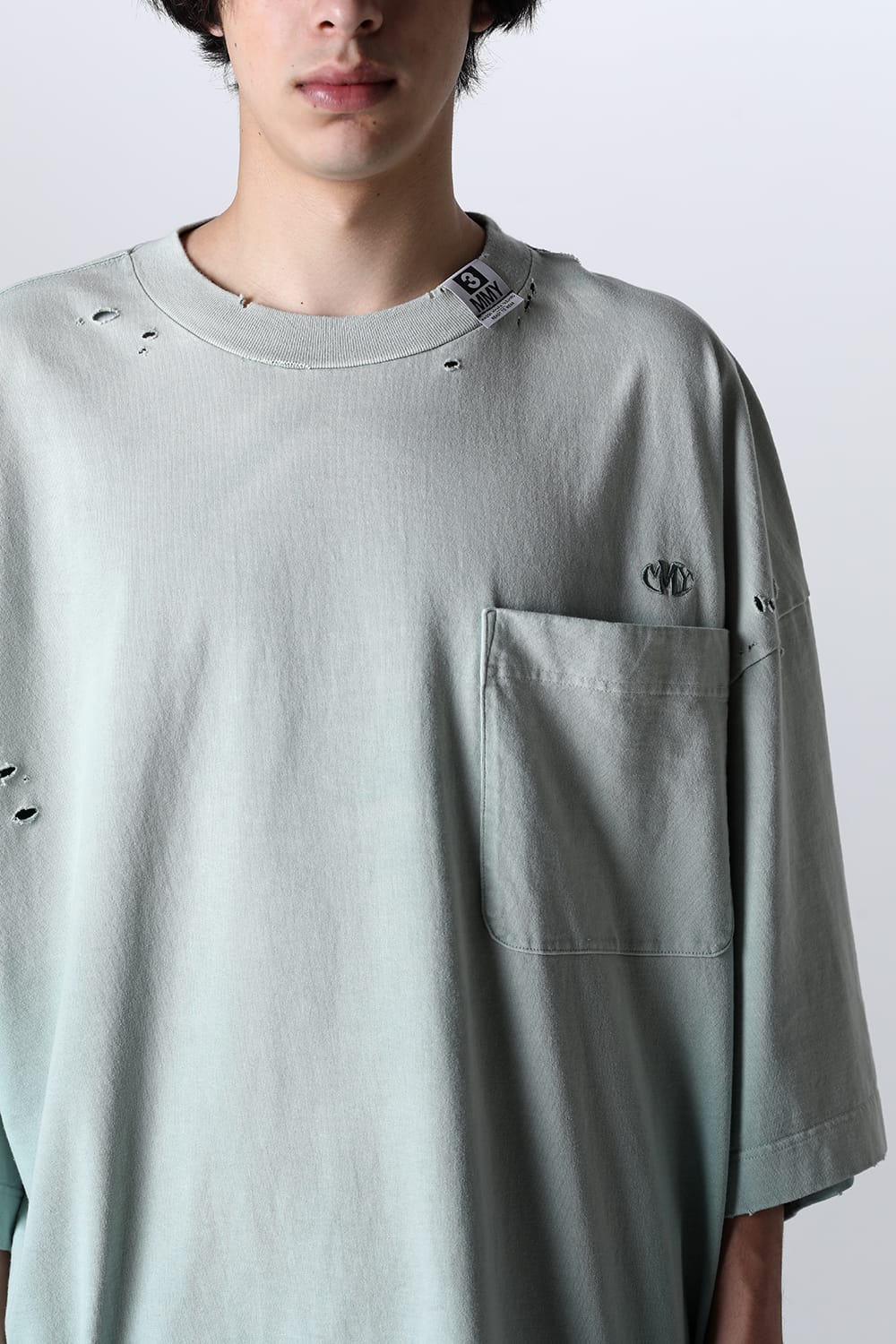 Sunfaded Huge Tee Green