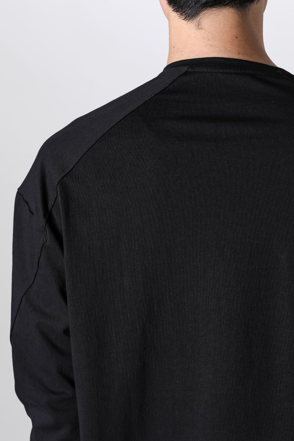 ロングスリーブ  ソフトジャージー ブラック