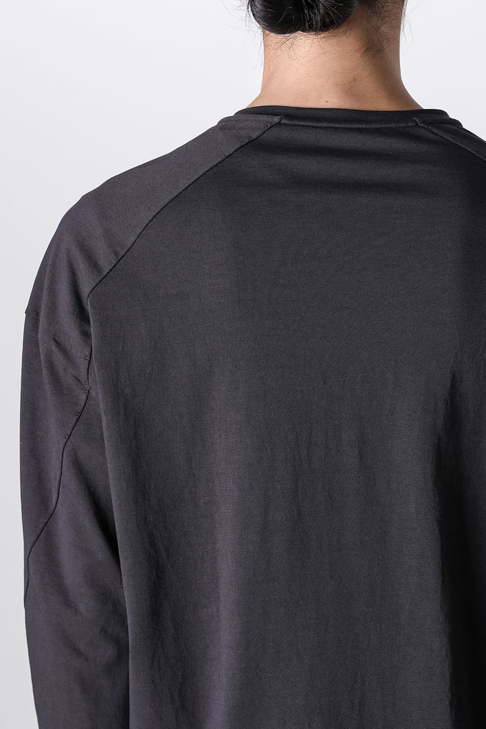 ロングスリーブ  ソフトジャージー ダーク チョコレート