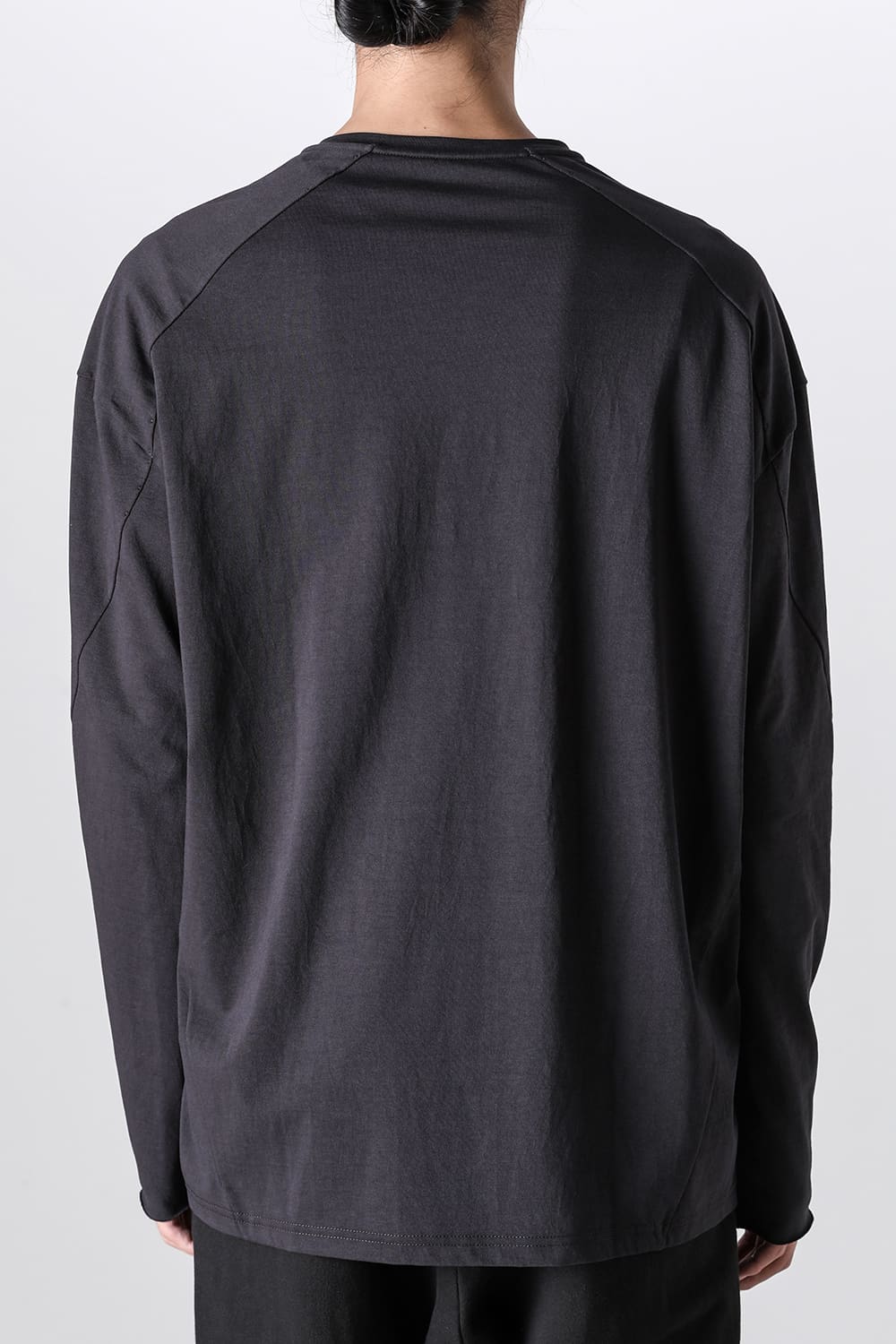 ロングスリーブ  ソフトジャージー ダーク チョコレート