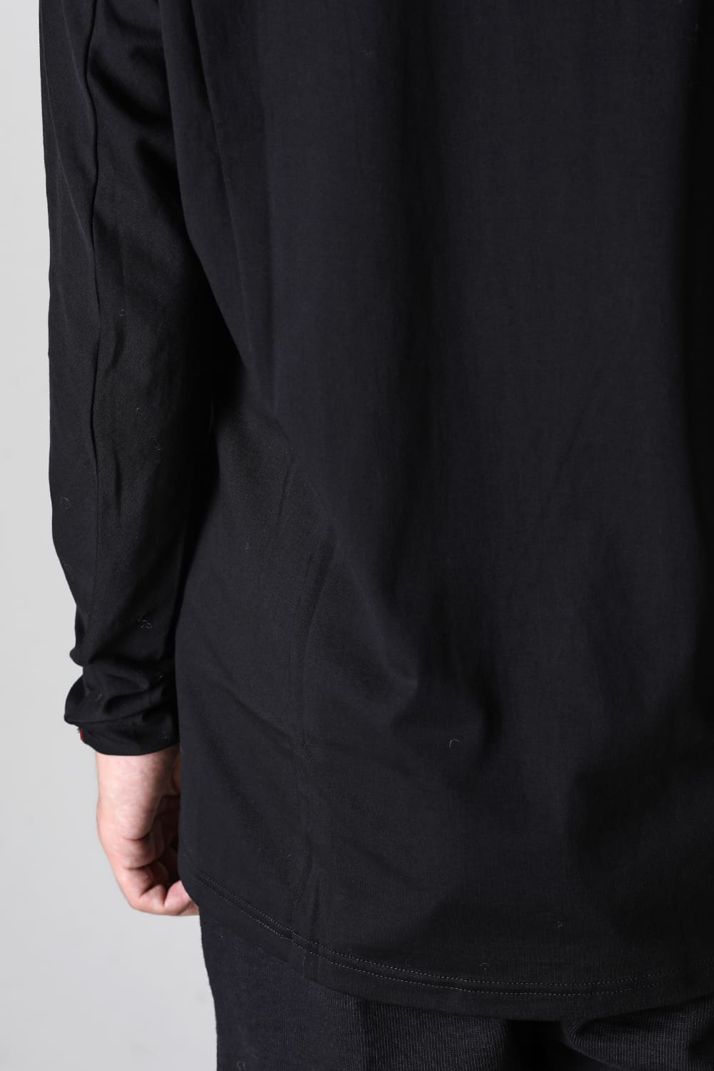 Long sleeve 80/3 jersey Black