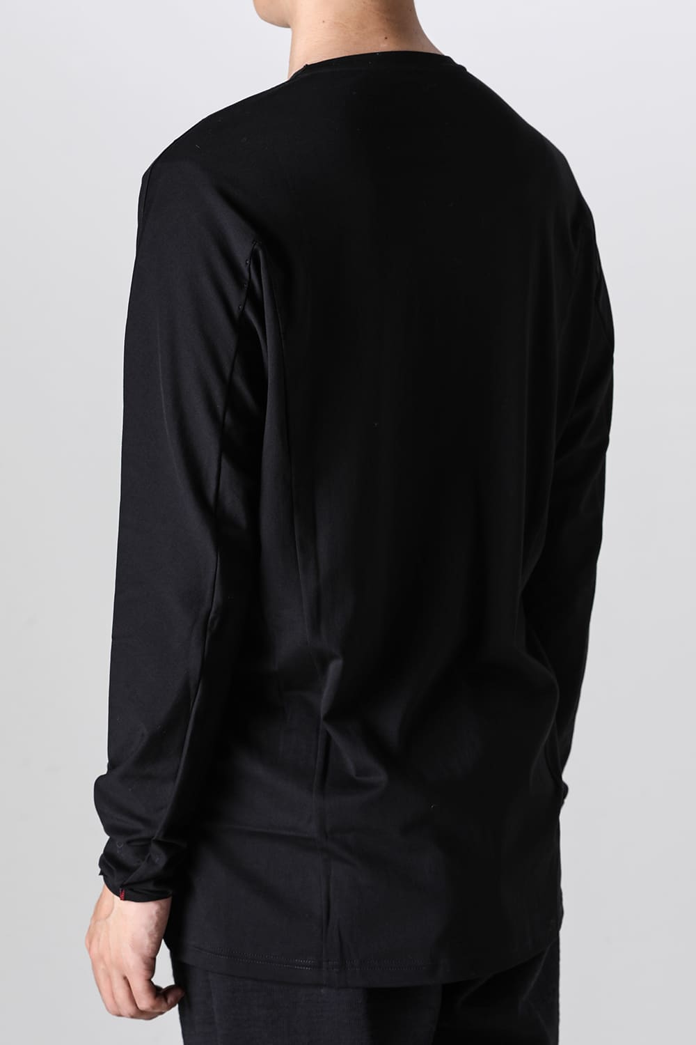 Long sleeve 80/3 jersey Black