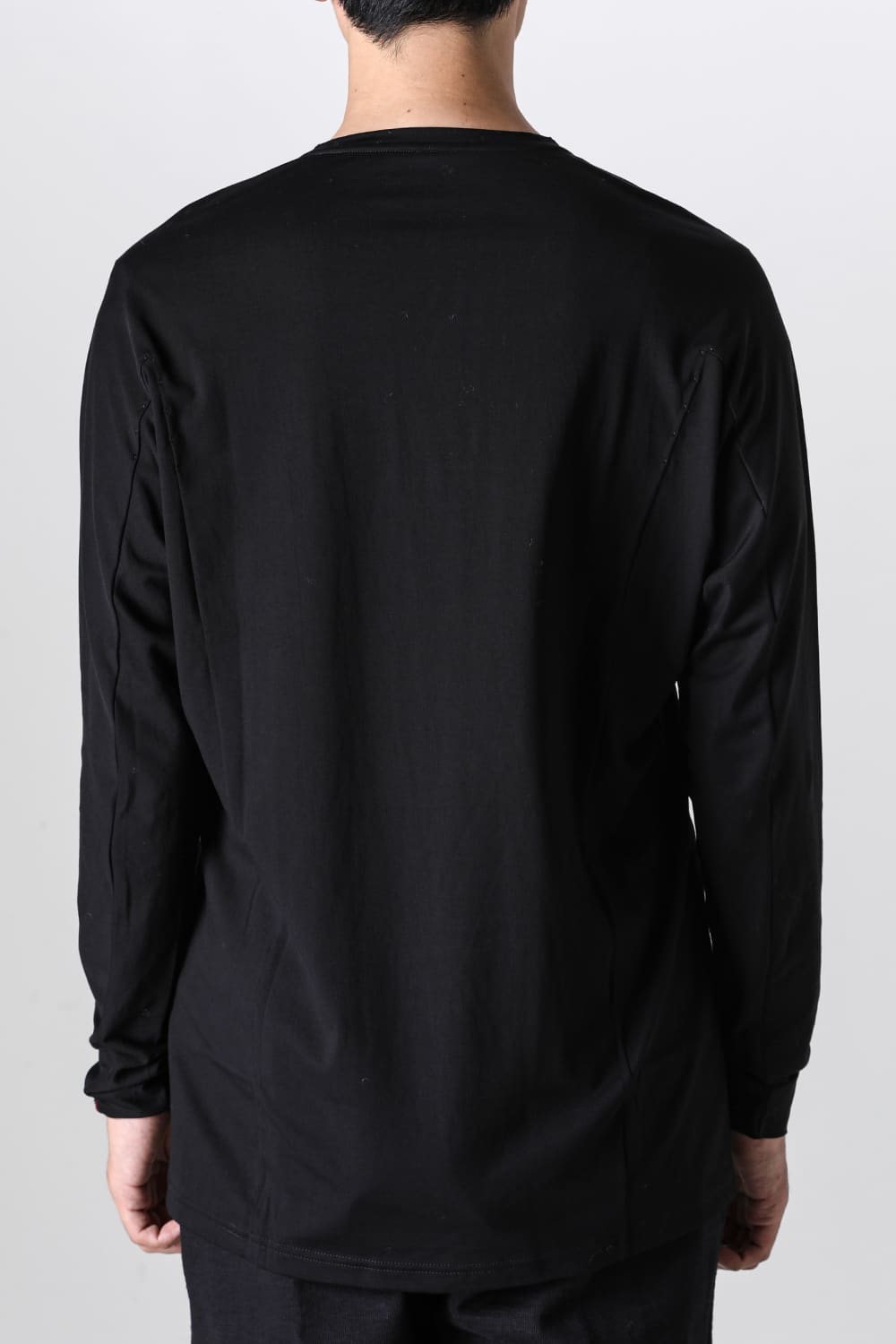 Long sleeve 80/3 jersey Black
