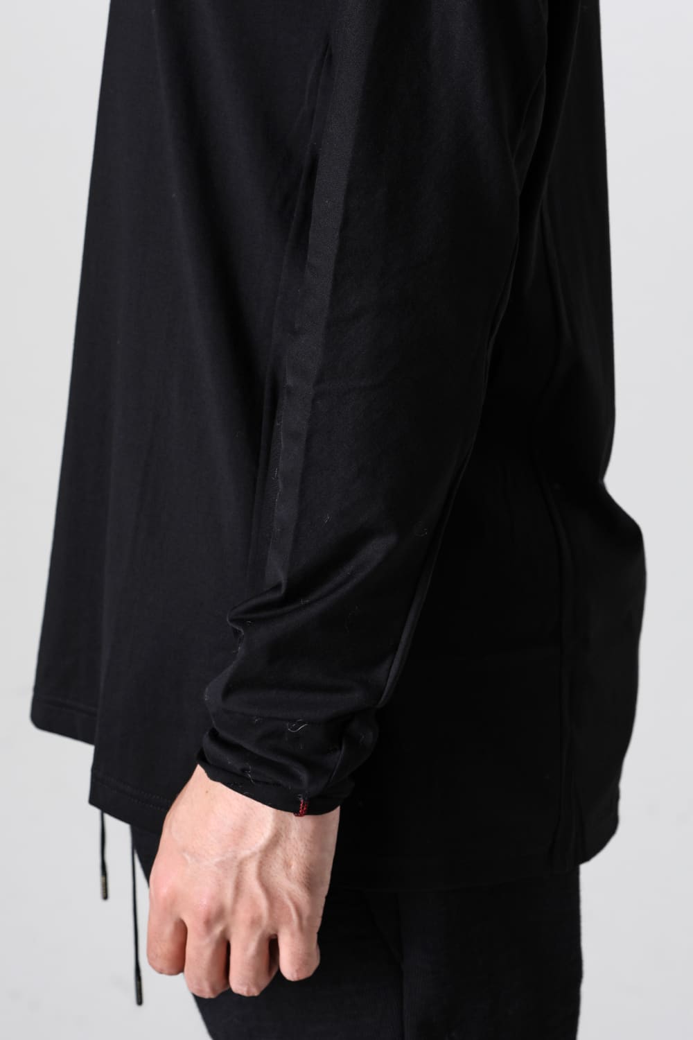 Long sleeve 80/3 jersey Black