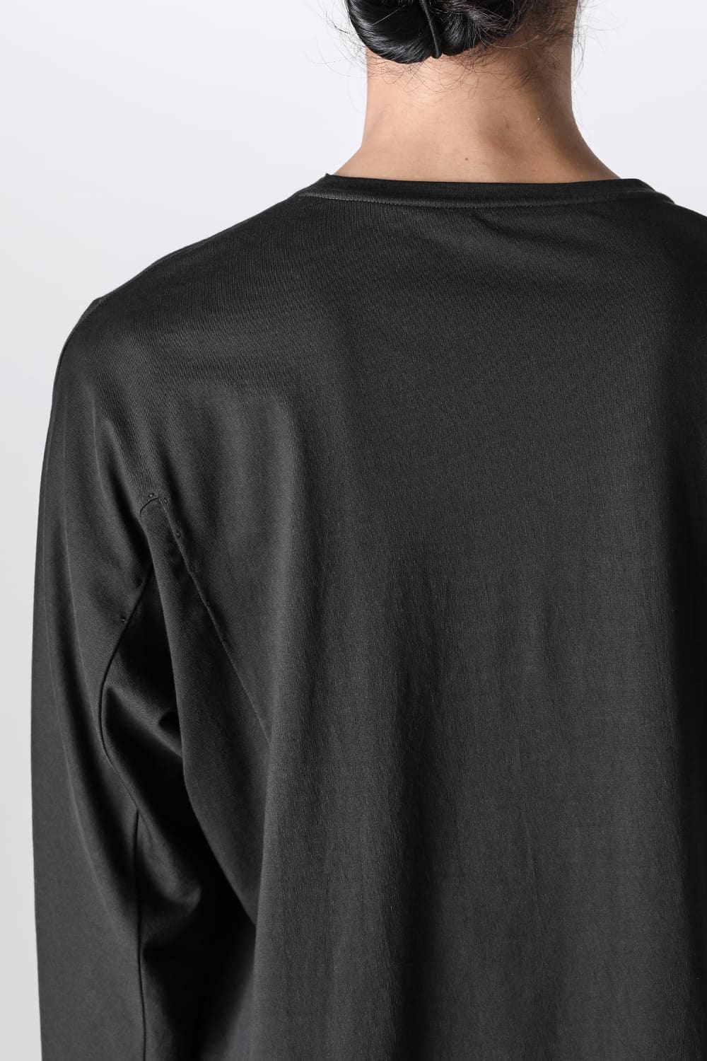 ロングスリーブ 80/3 ジャージー カーキ ブラウン