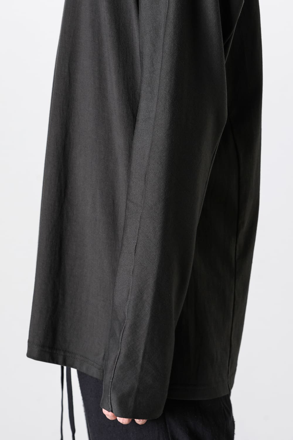 ロングスリーブ 80/3 ジャージー カーキ ブラウン