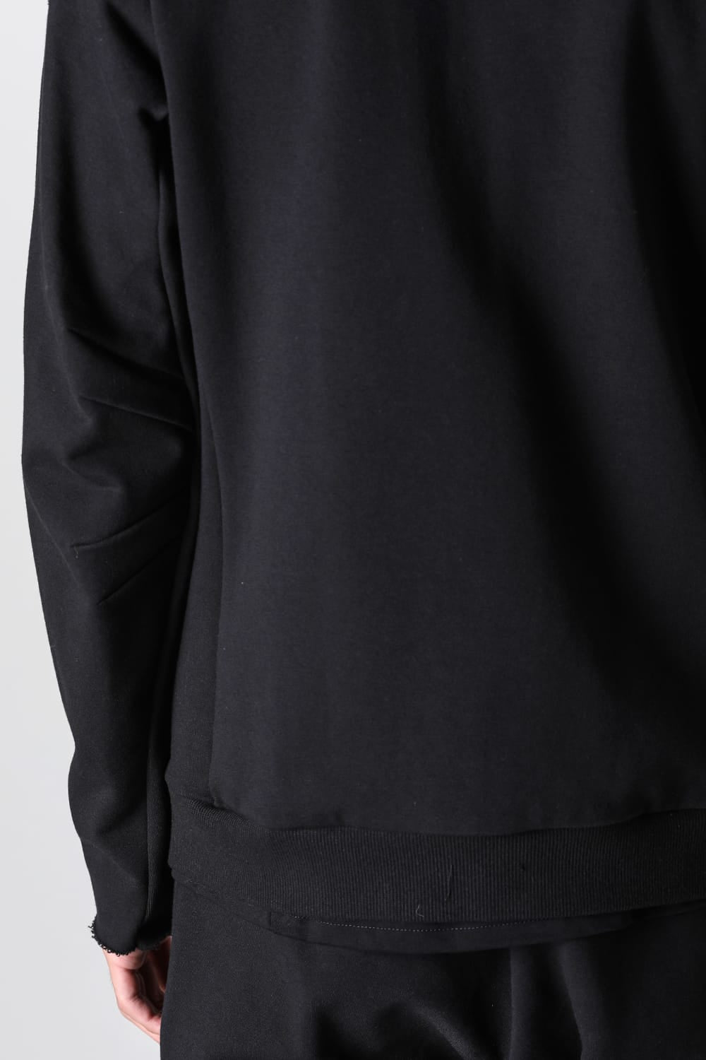 Hooded jacket stretch jersey