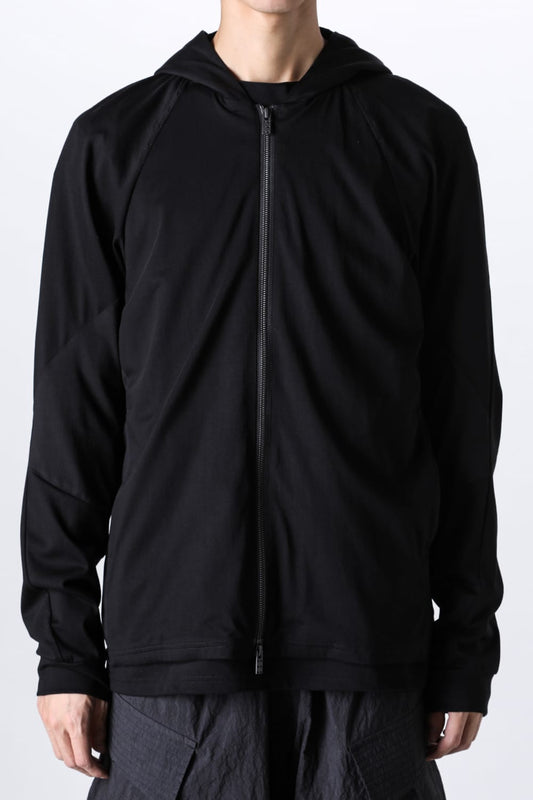 Hooded jacket 80/3 jersey