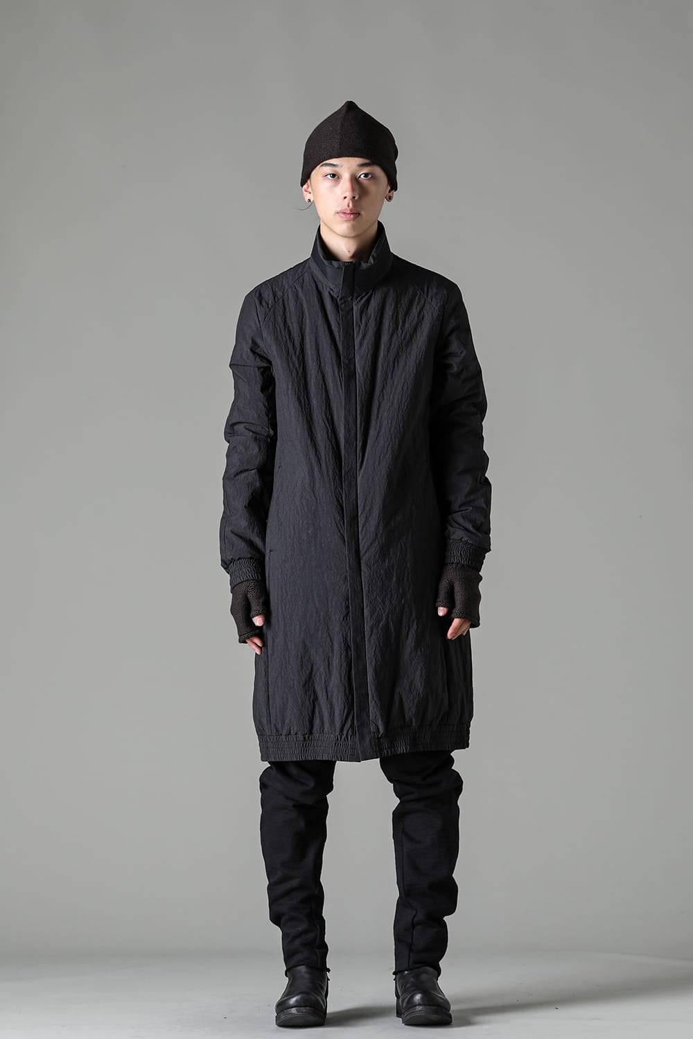 Nylon coat Shrink cotton / nylon Black