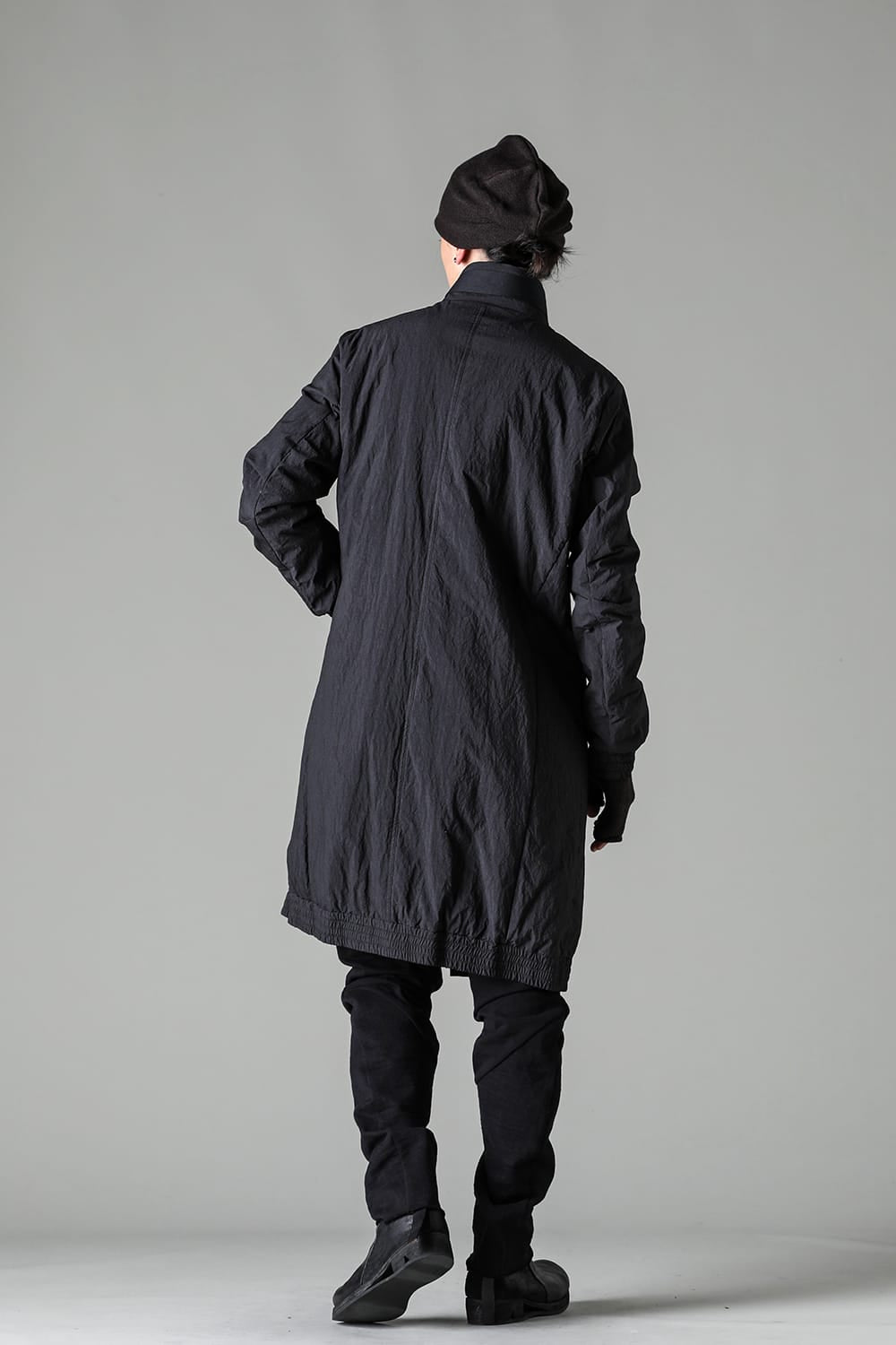 Nylon coat Shrink cotton / nylon Black