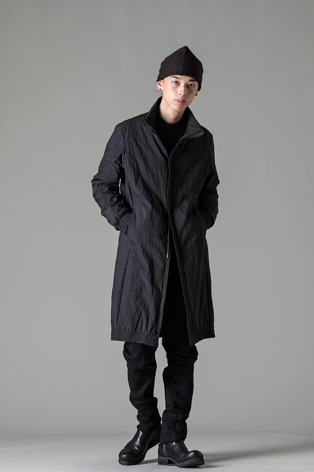 Nylon coat Shrink cotton / nylon Black