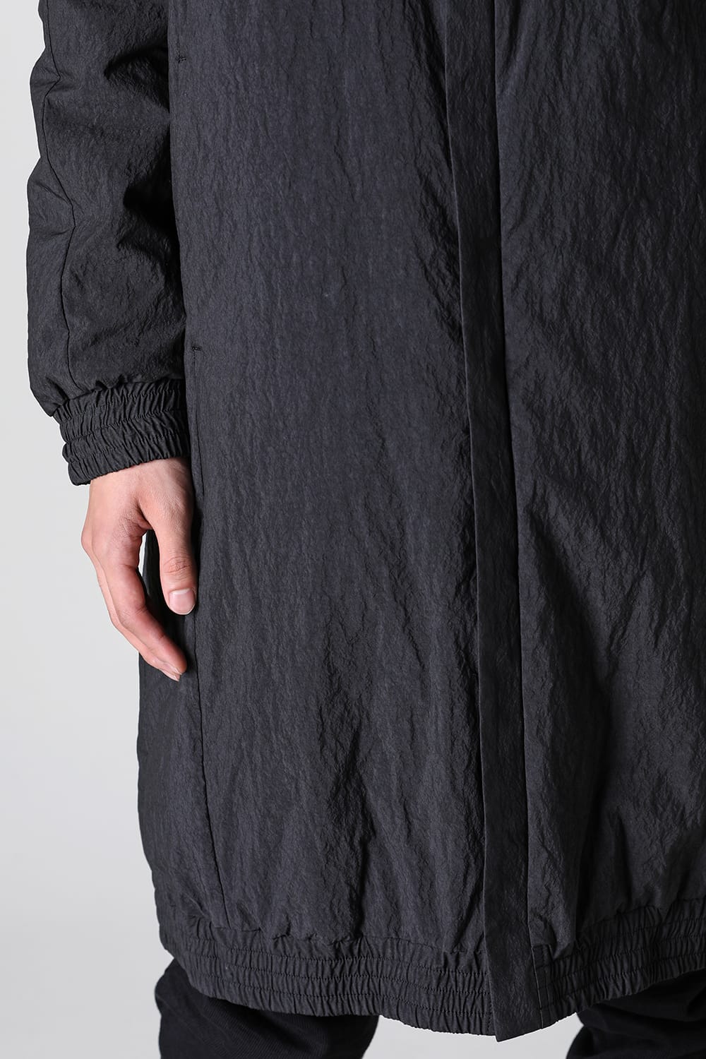 Nylon coat Shrink cotton / nylon Black