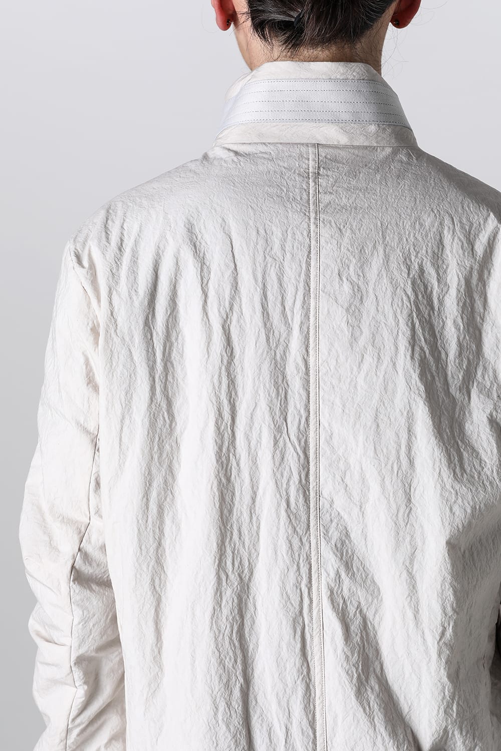 Nylon coat Shrink cotton / nylon White Gray