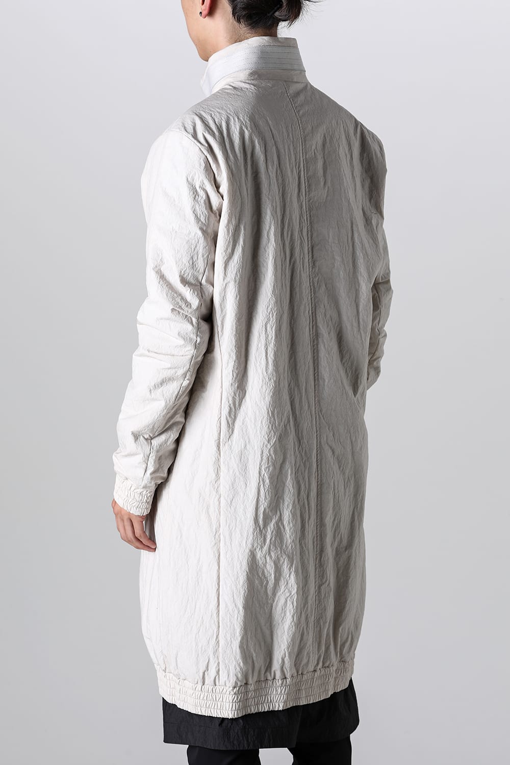 Nylon coat Shrink cotton / nylon White Gray
