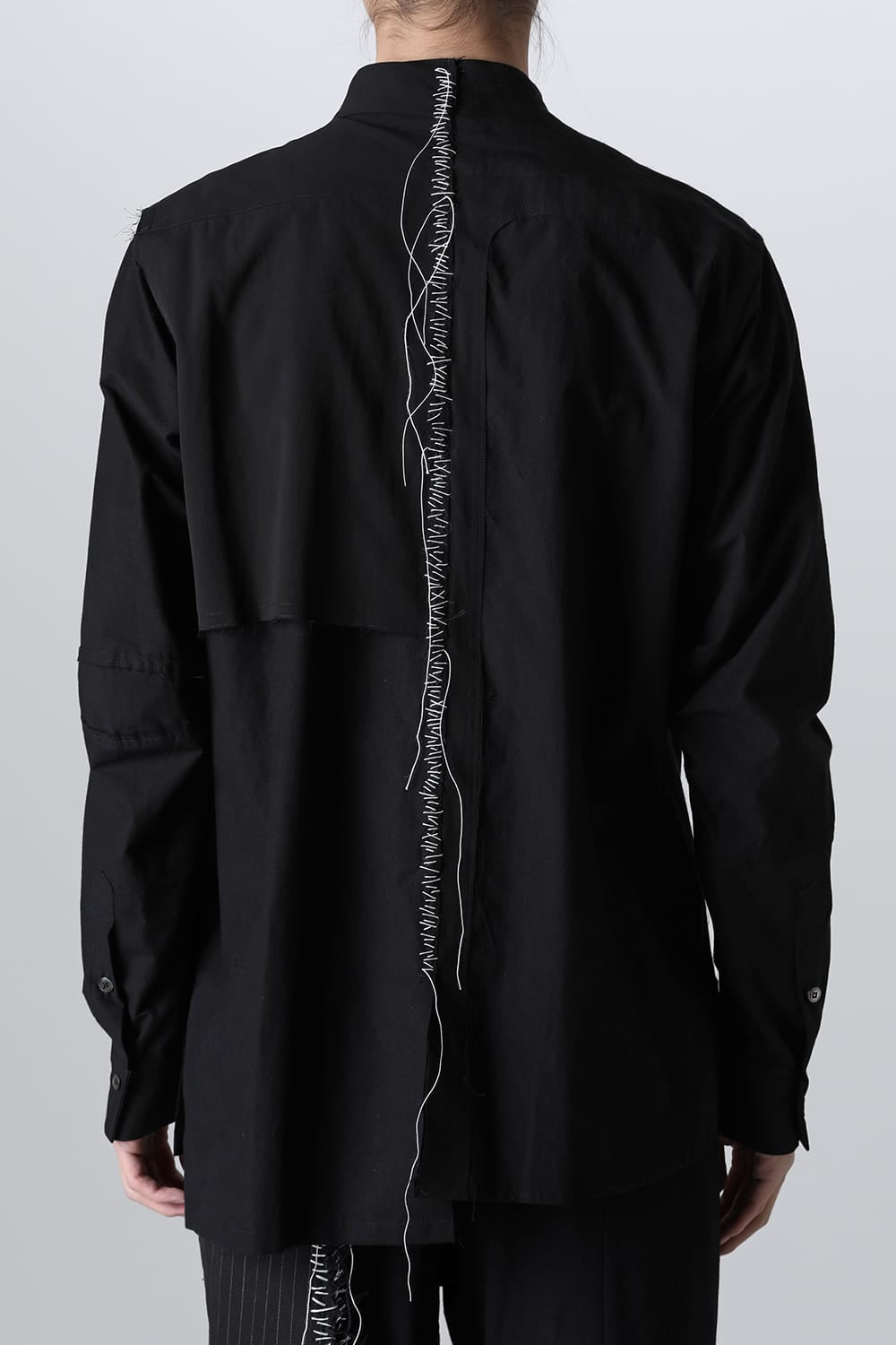 FRAGMENT SHIRT BLACK / WHITE STITCH