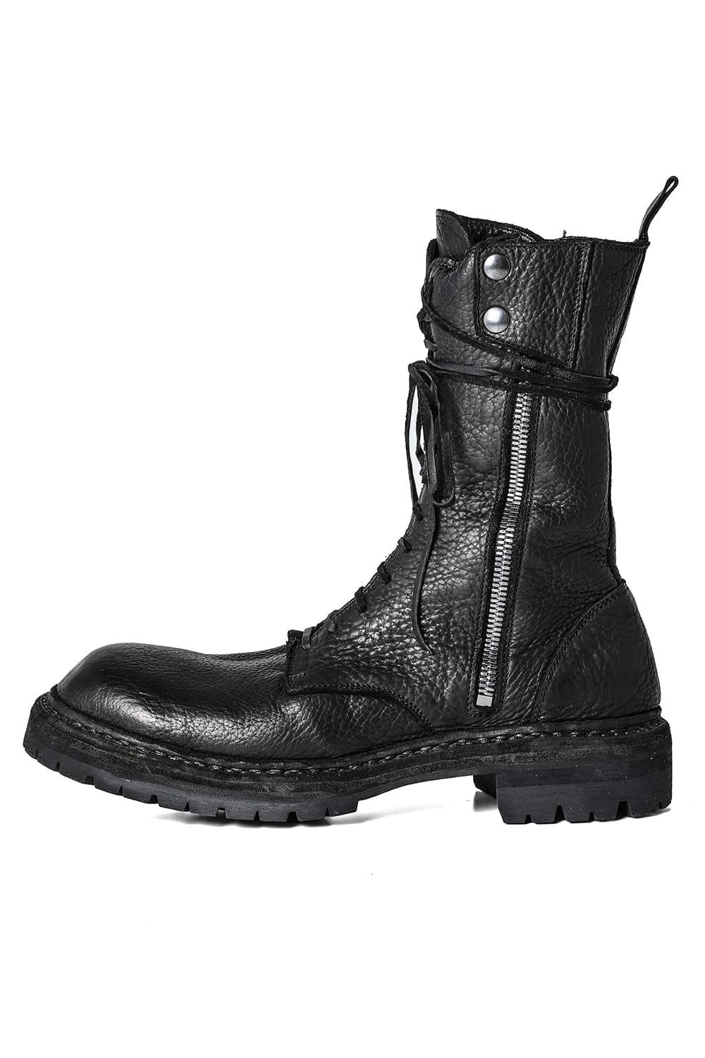 Daddy Lace Up Boots Special Syle Zeitgeist Collaboration - ER01V Black