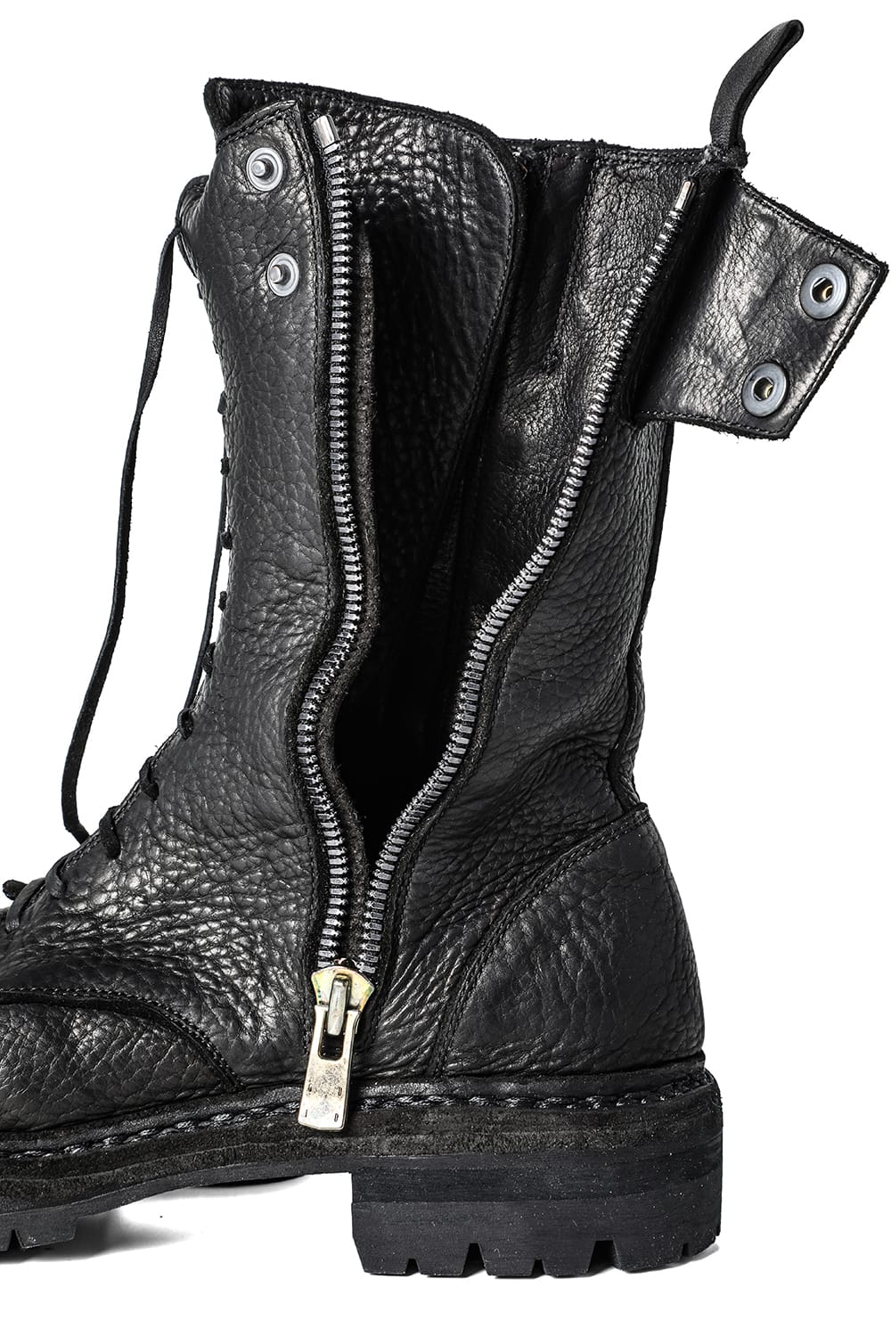 Daddy Lace Up Boots Special Syle Zeitgeist Collaboration - ER01V Black