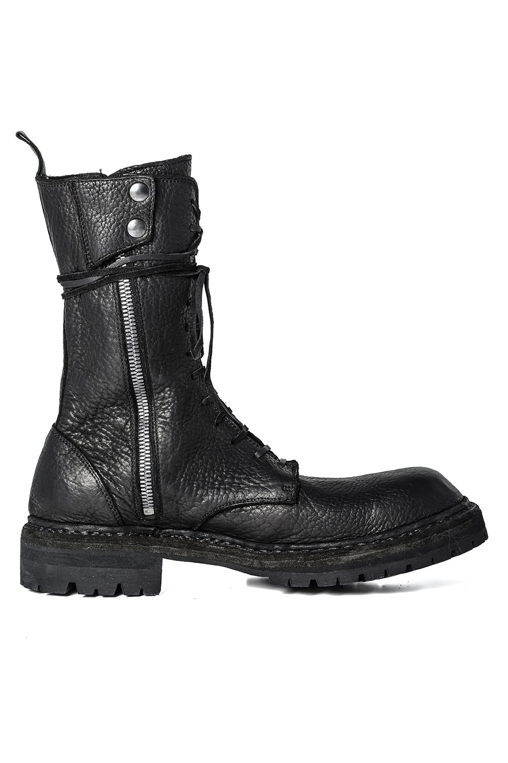 Daddy Lace Up Boots Special Syle Zeitgeist Collaboration - ER01V Black
