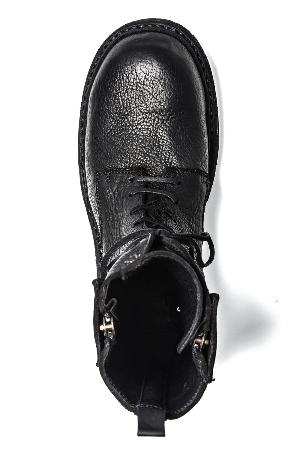 Daddy Lace Up Boots Special Syle Zeitgeist Collaboration - ER01V Black