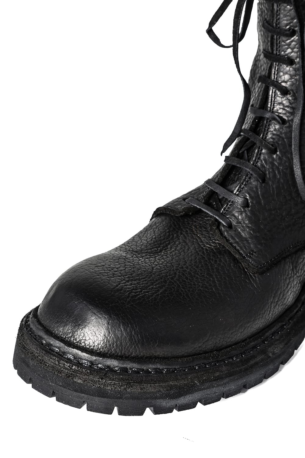 Daddy Lace Up Boots Special Syle Zeitgeist Collaboration - ER01V Black