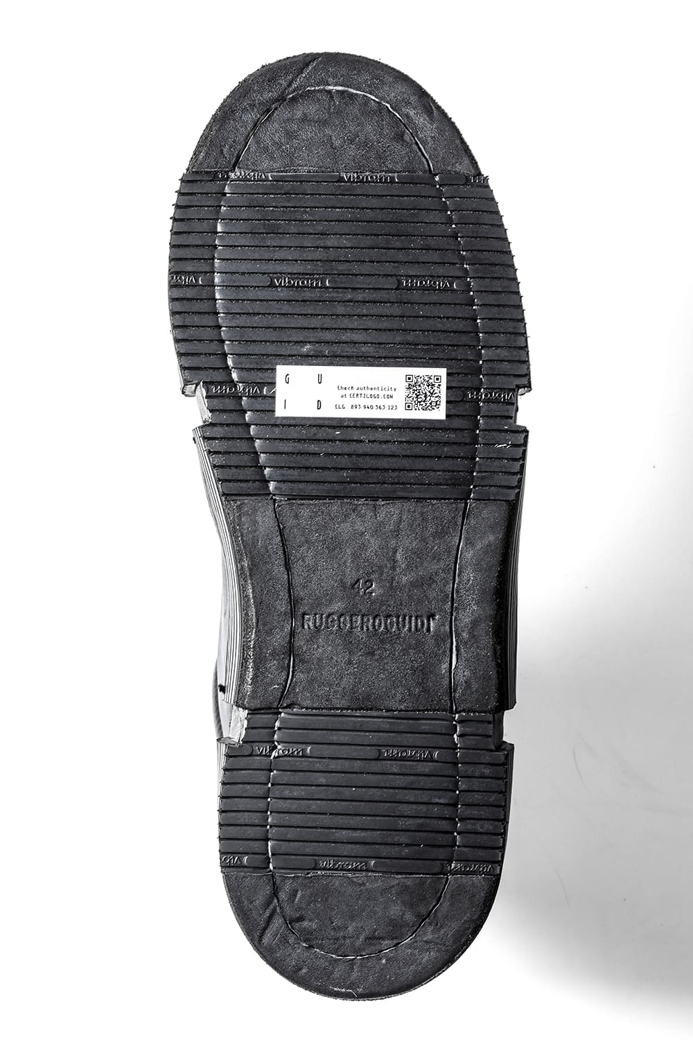 Front Zip Sneaker Horse Full Grain Leather GJ01