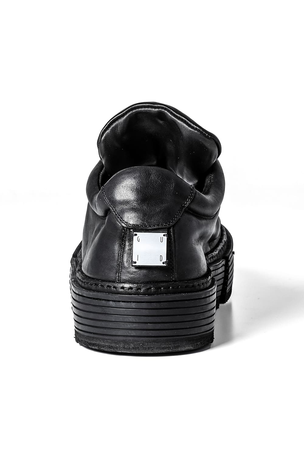 Front Zip Sneaker Horse Full Grain Leather GJ01