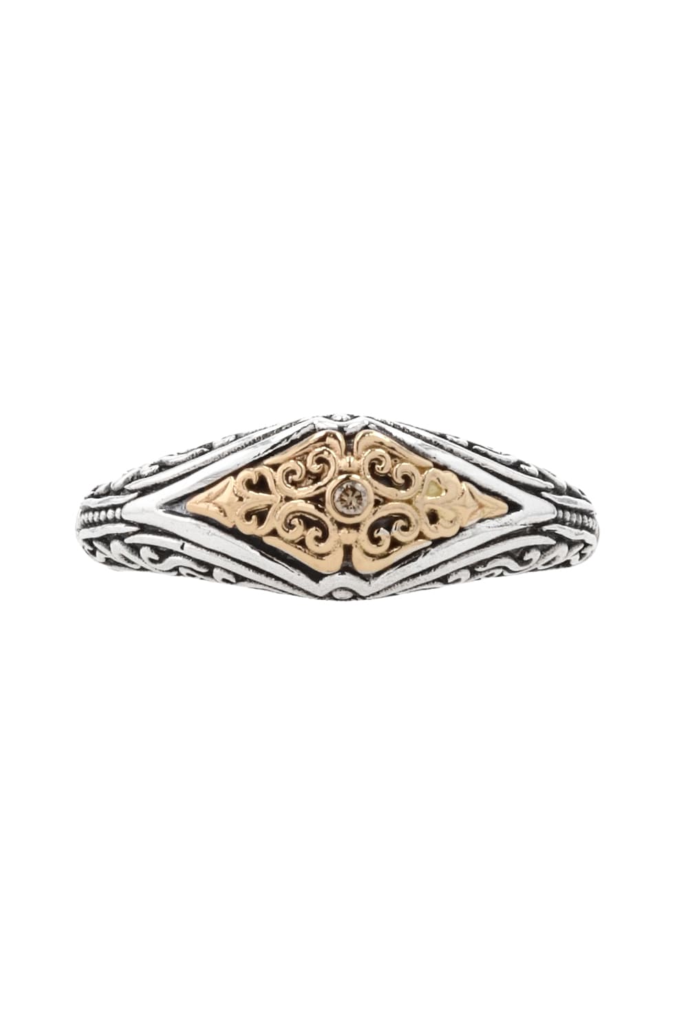 GR85 - Aretousa Ring With Diamond