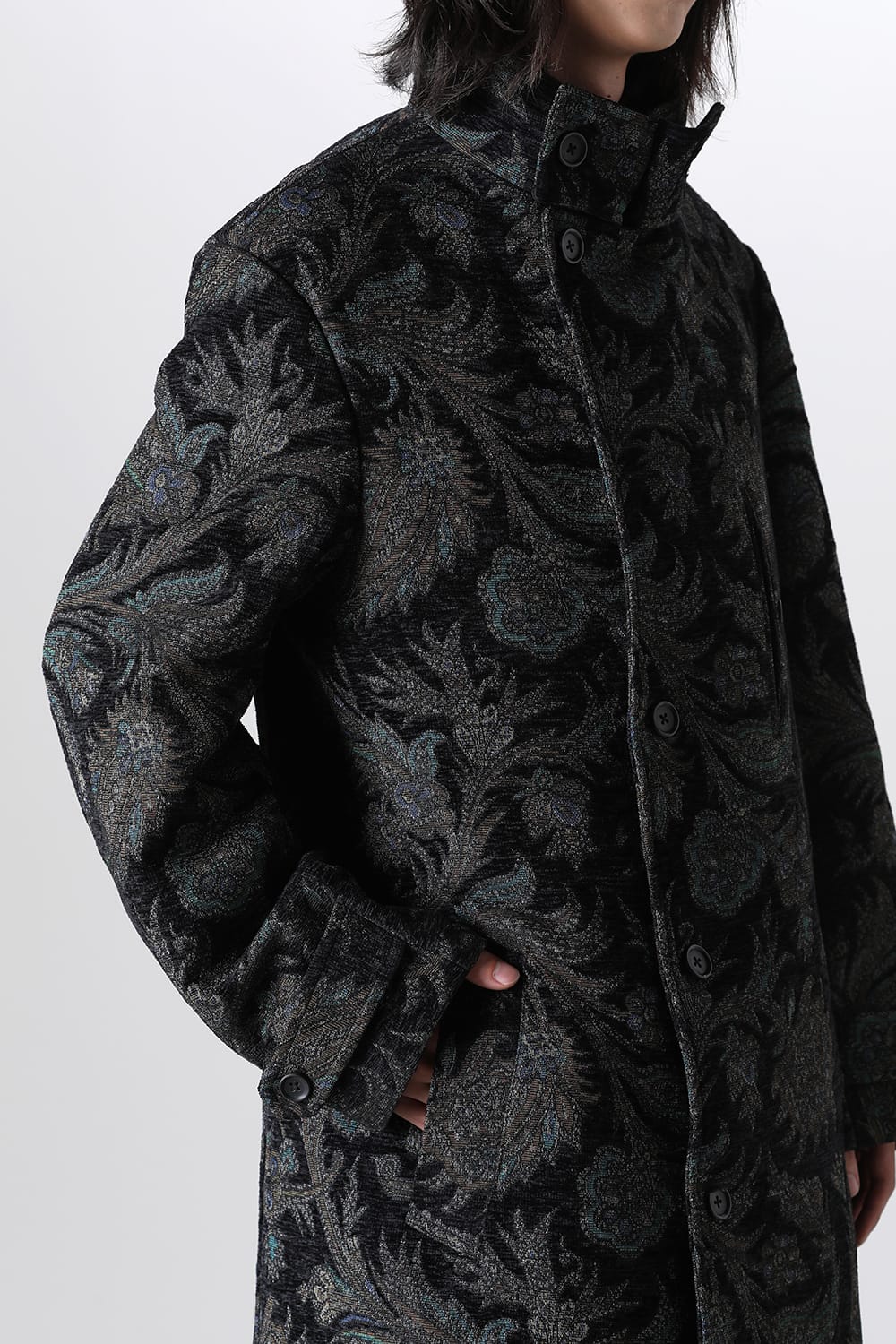 Gobelins Stand Collar Coat