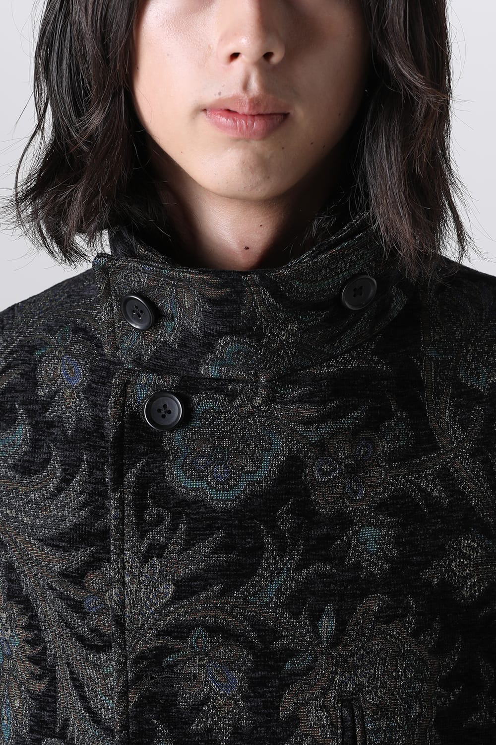 Gobelins Stand Collar Coat