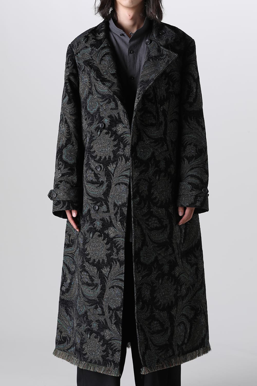 Gobelins Stand Collar Coat