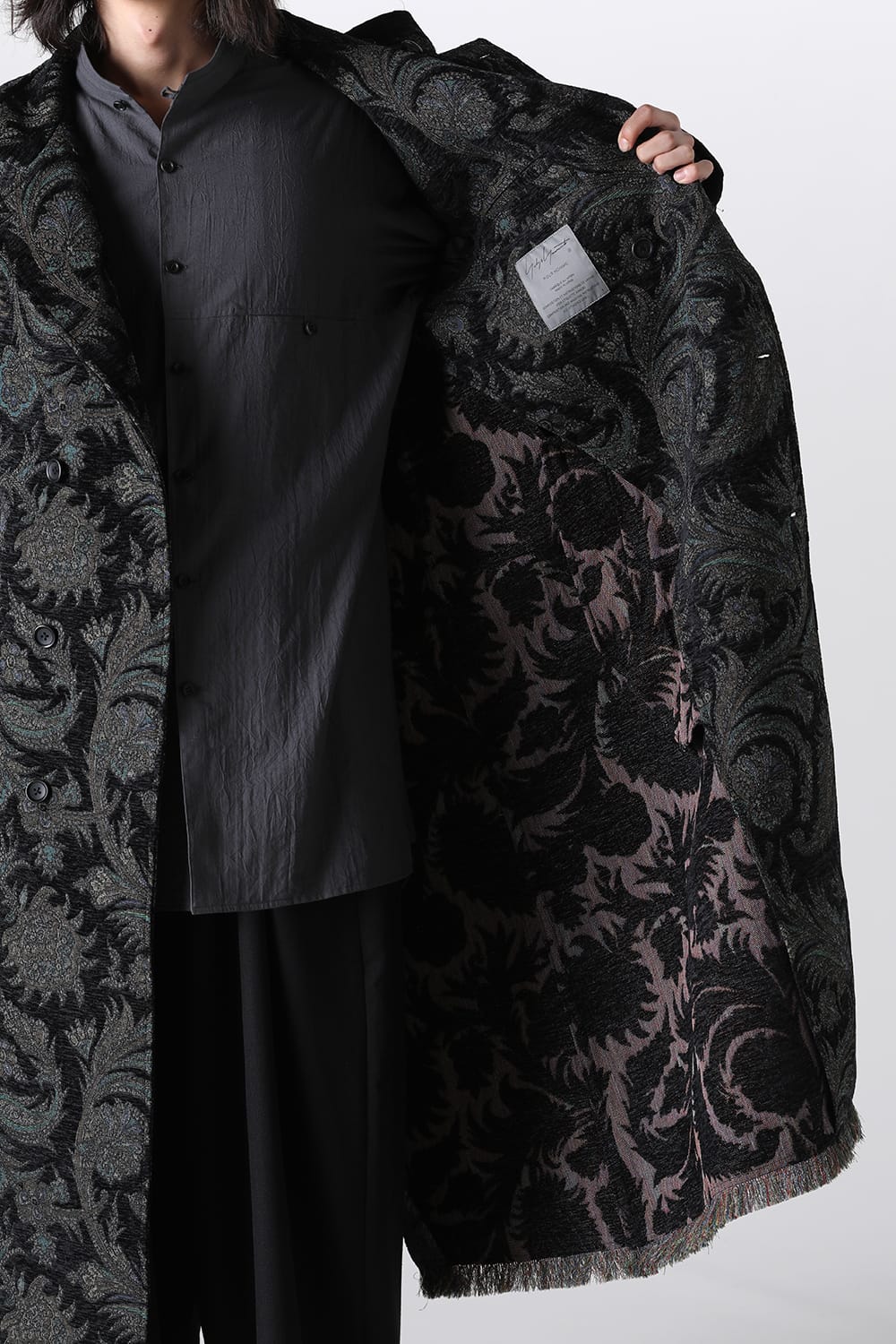 Gobelins Stand Collar Coat