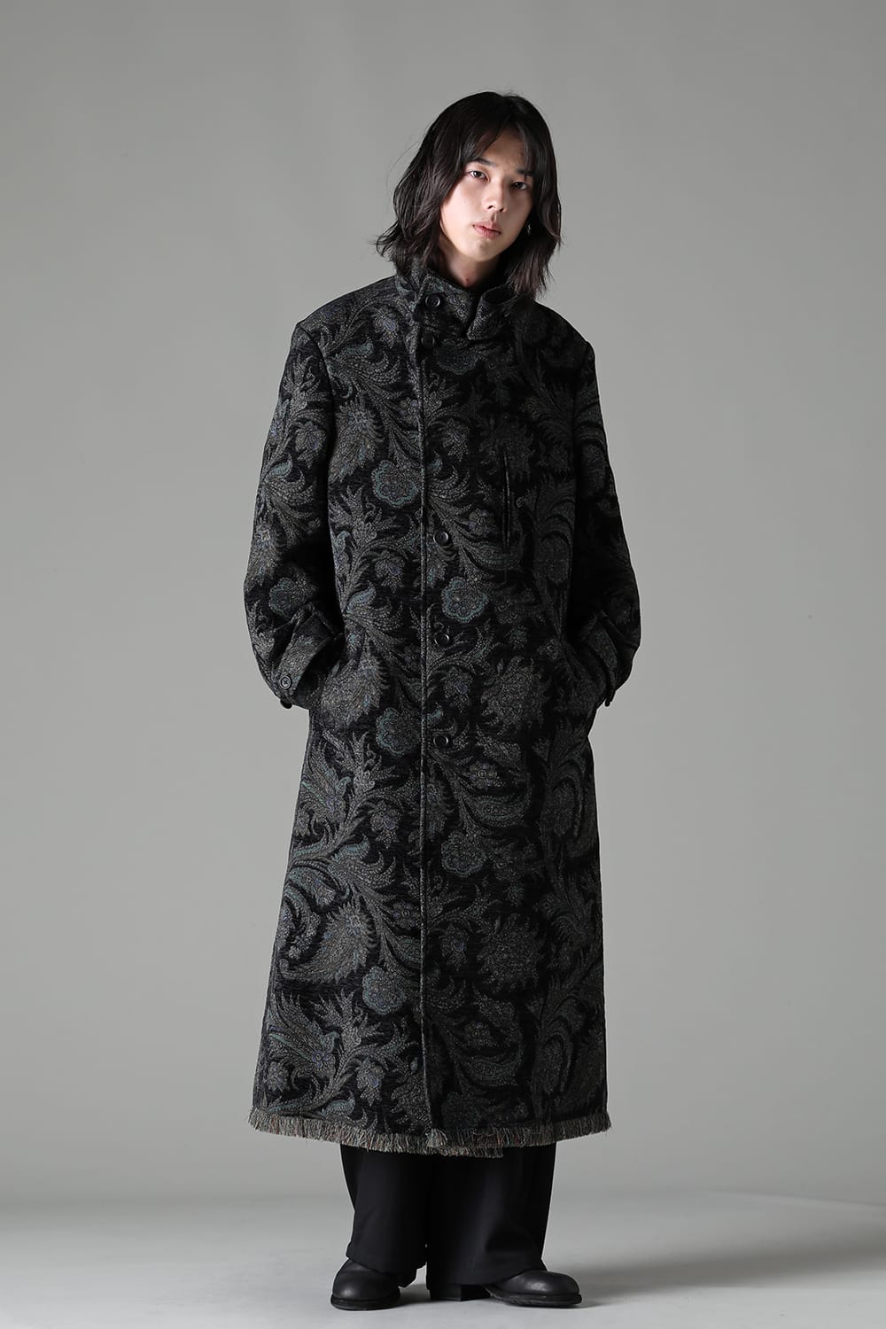 Gobelins Stand Collar Coat