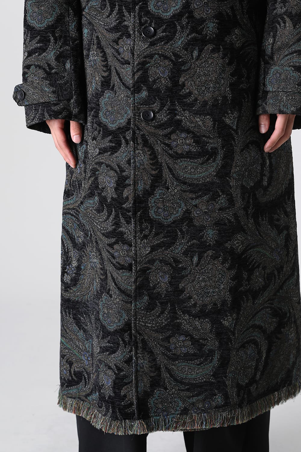 Gobelins Stand Collar Coat