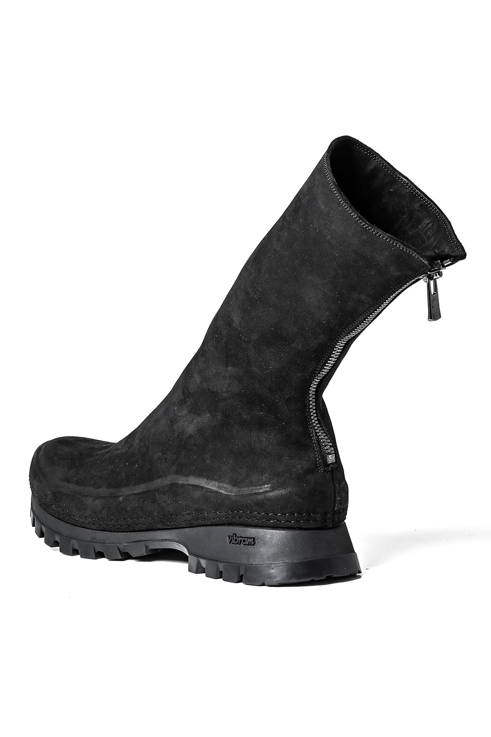 Yohji Yamamoto × Guidi Vibram Sole Backside Zip Boots