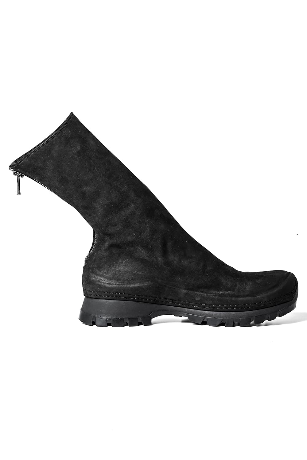 Yohji Yamamoto × Guidi Vibram Sole Backside Zip Boots