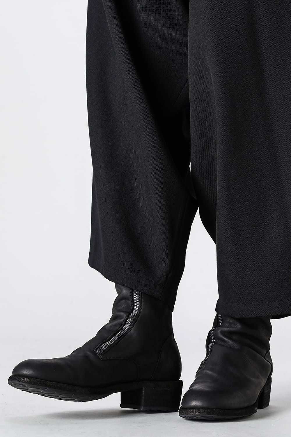 Yohji Yamamoto × Guidi Front Zip Boots