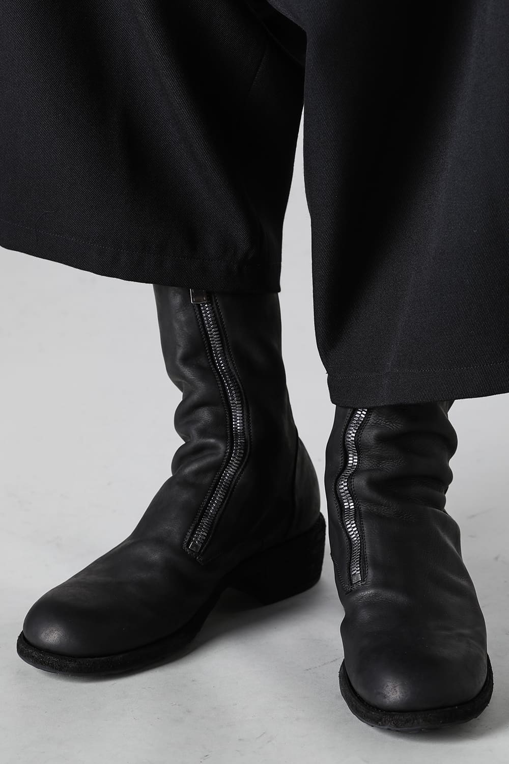 Yohji Yamamoto × Guidi Front Zip Boots