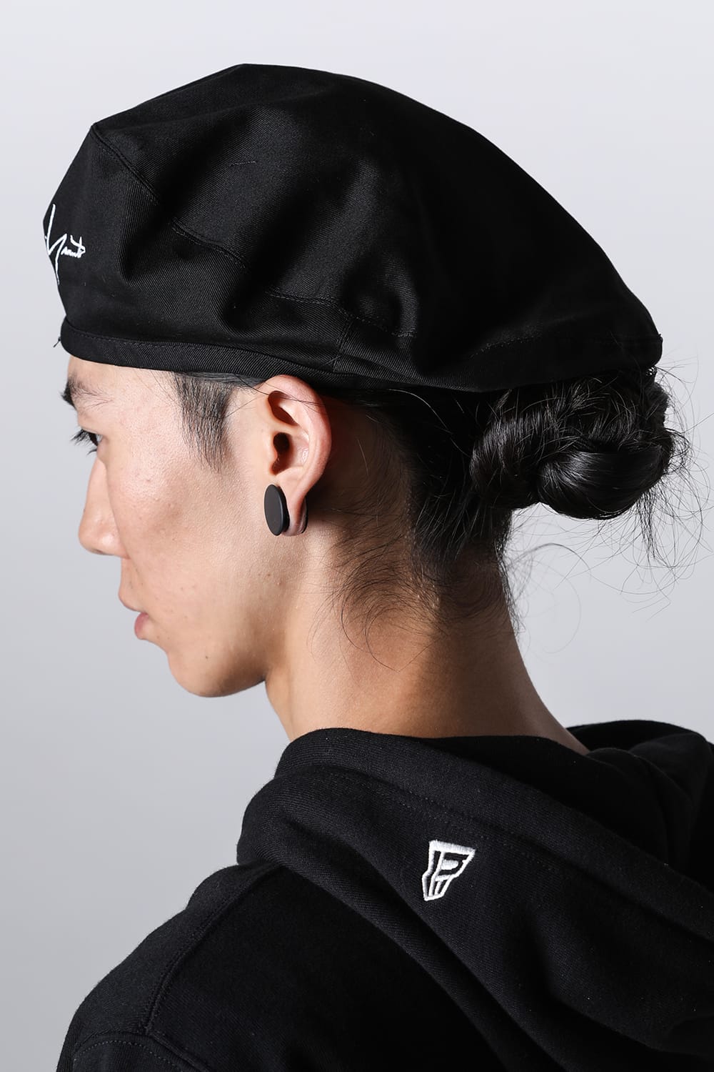 New Era × Yohji Yamamoto YY LOGO Beret