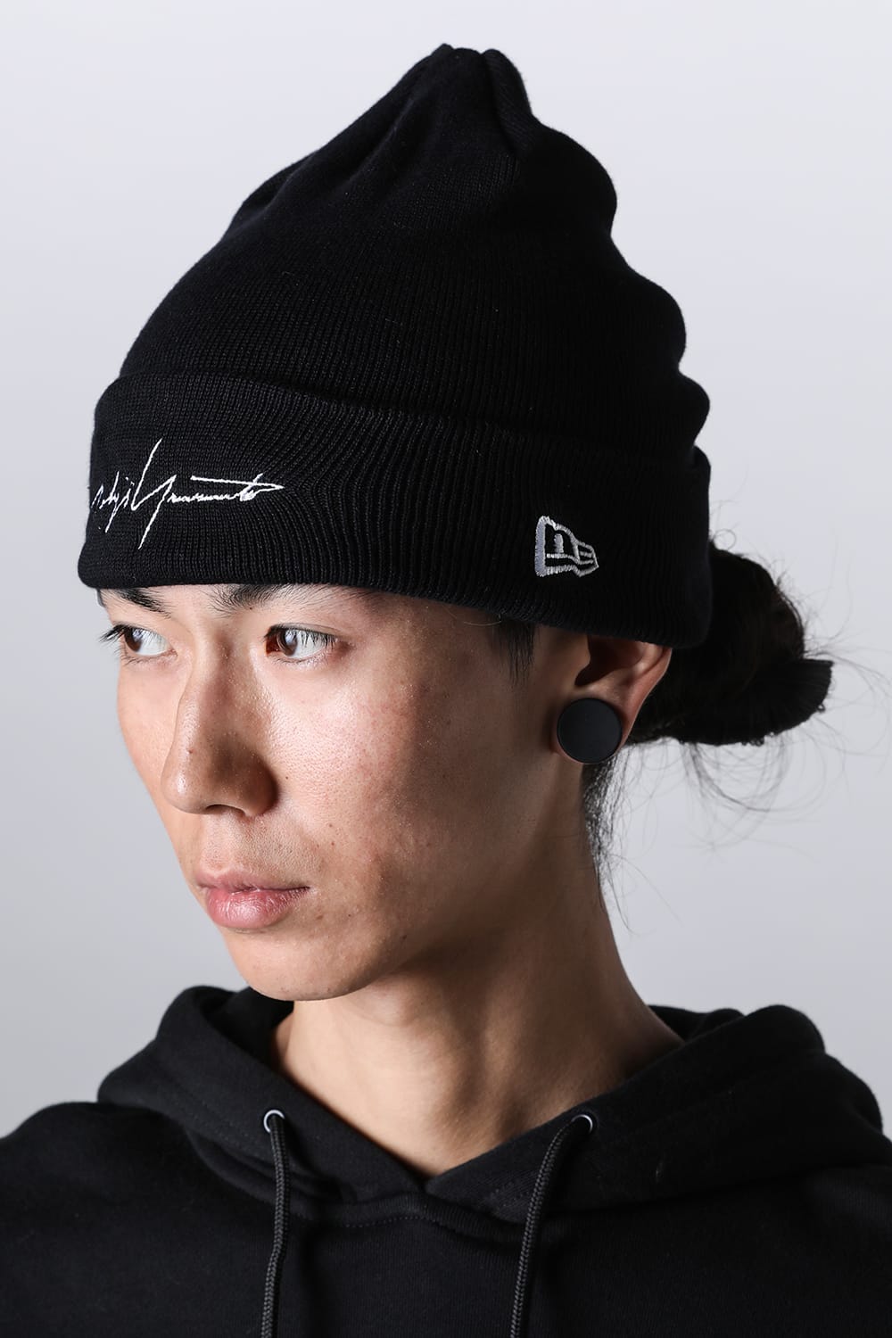 New Era × Yohji Yamamoto YY LOGO Knit Cap